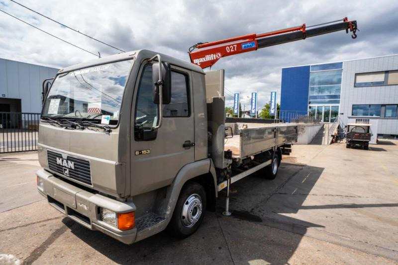 MAN 8.163 BB- MAXILIFT 027 - Truk flatbed, Truk derek: gambar 1 MAN 8.163 BB- MAXILIFT 027 - Truk flatbed, Truk derek: gambar 1