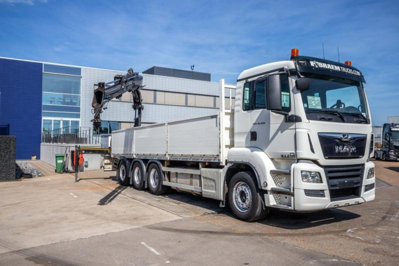MAN TGS 35.420 BL-8x4-4+HIAB 188 E-2 - Truk flatbed, Truk derek: gambar 2 MAN TGS 35.420 BL-8x4-4+HIAB 188 E-2 - Truk flatbed, Truk derek: gambar 2