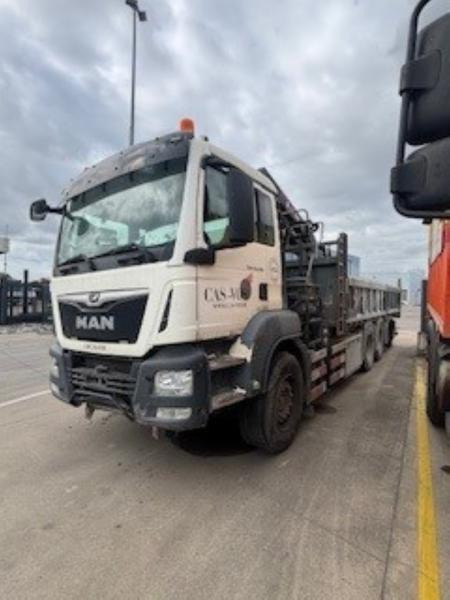 MAN TGS 35.460 BL - HIAB X-HIDUO 228 E-3 - Truk jungkit, Truk derek: gambar 1 MAN TGS 35.460 BL - HIAB X-HIDUO 228 E-3 - Truk jungkit, Truk derek: gambar 1