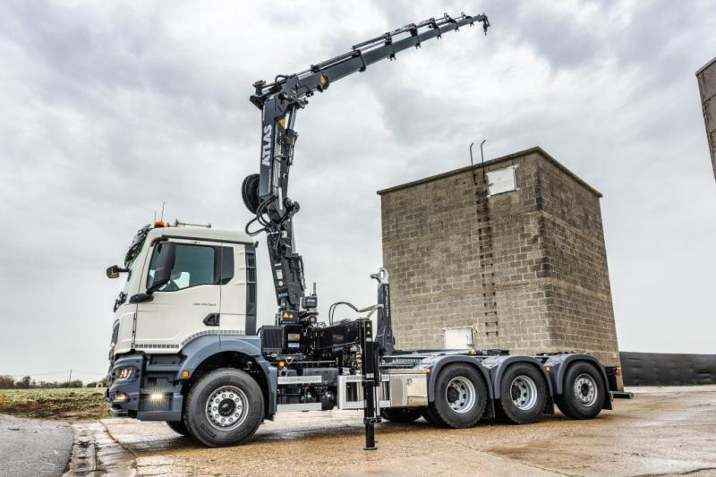 MAN TGS 35.520 BL - ATLAS 240.2E - Hook lift, Truk derek: gambar 5 MAN TGS 35.520 BL - ATLAS 240.2E - Hook lift, Truk derek: gambar 5