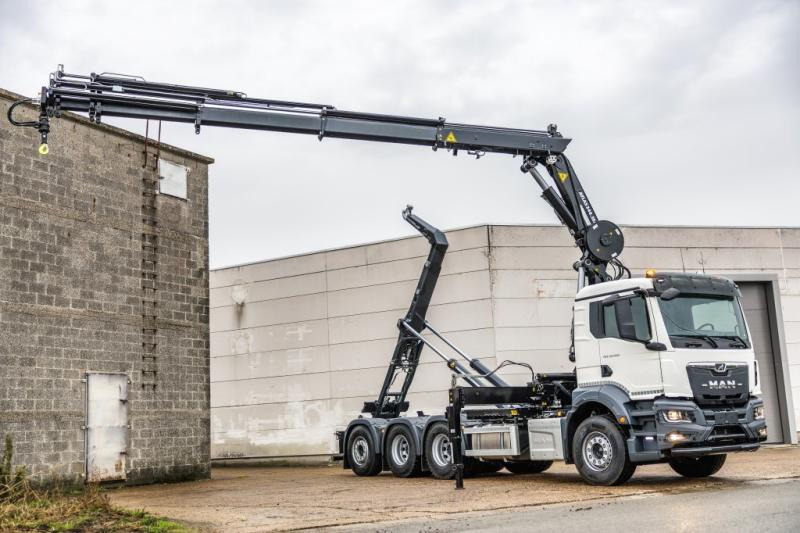 MAN TGS 35.520 BL - ATLAS 240.2E - Hook lift, Truk derek: gambar 3 MAN TGS 35.520 BL - ATLAS 240.2E - Hook lift, Truk derek: gambar 3