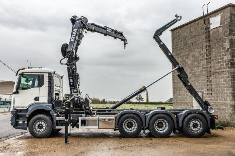 MAN TGS 35.520 BL - ATLAS 240.2E - Hook lift, Truk derek: gambar 2 MAN TGS 35.520 BL - ATLAS 240.2E - Hook lift, Truk derek: gambar 2