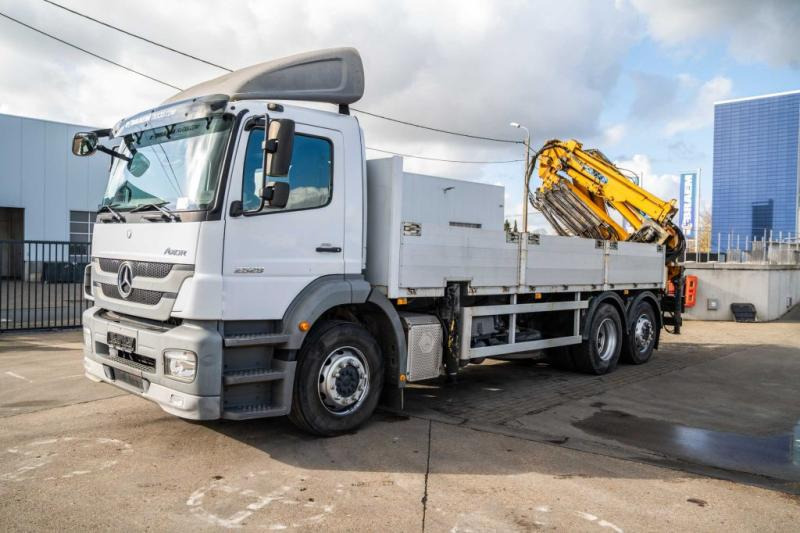 Mercedes AXOR 2529 L - EFFER 250/4S+JIB - Truk flatbed, Truk derek: gambar 1 Mercedes AXOR 2529 L - EFFER 250/4S+JIB - Truk flatbed, Truk derek: gambar 1
