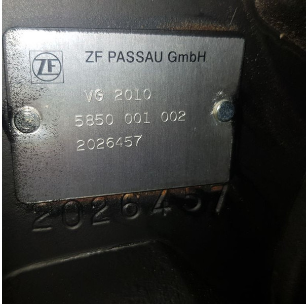 Ginaf VG2010 5850001002 - Gearbox: gambar 2 Ginaf VG2010 5850001002 - Gearbox: gambar 2