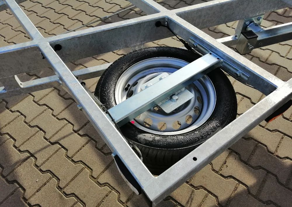 Besttrailers TINY HOUSE (Domki mobilne) 7,2x2,45 m DMC 3500 kg, 2 osie, 13", 4 podpory - Trailer sasis: gambar 3 Besttrailers TINY HOUSE (Domki mobilne) 7,2x2,45 m DMC 3500 kg, 2 osie, 13", 4 podpory - Trailer sasis: gambar 3