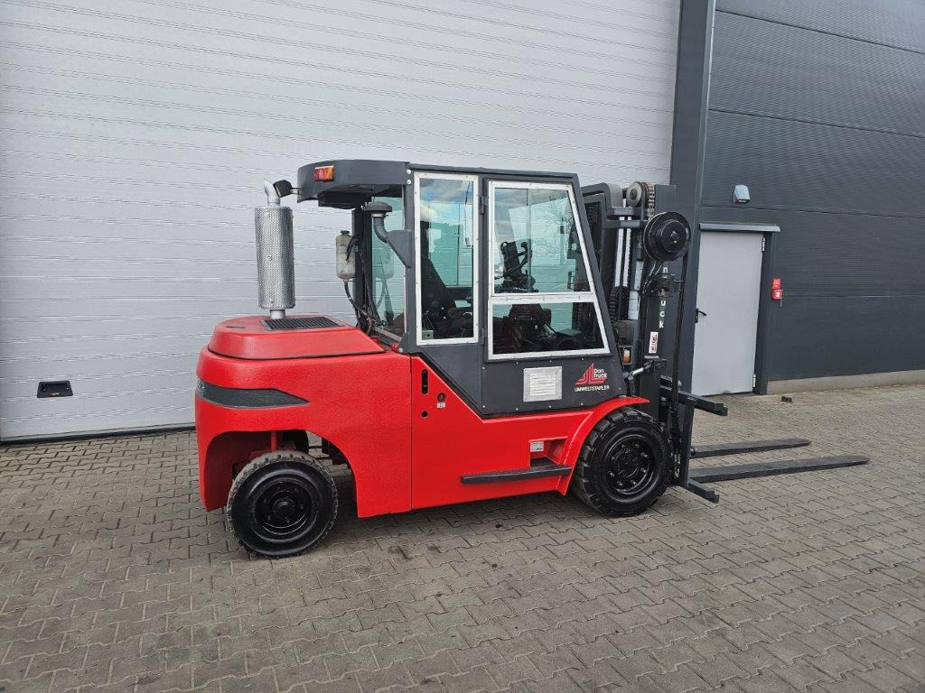 Dan Truck 8450DG Container-Indoor-Stapler -TRIPLEX - Forklift diesel: gambar 4 Dan Truck 8450DG Container-Indoor-Stapler -TRIPLEX - Forklift diesel: gambar 4