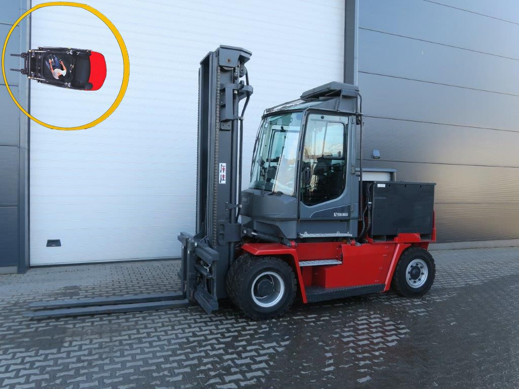 Kalmar ECG80-6 - TRIPLEX - Drehsitz - Forklift listrik: gambar 1 Kalmar ECG80-6 - TRIPLEX - Drehsitz - Forklift listrik: gambar 1