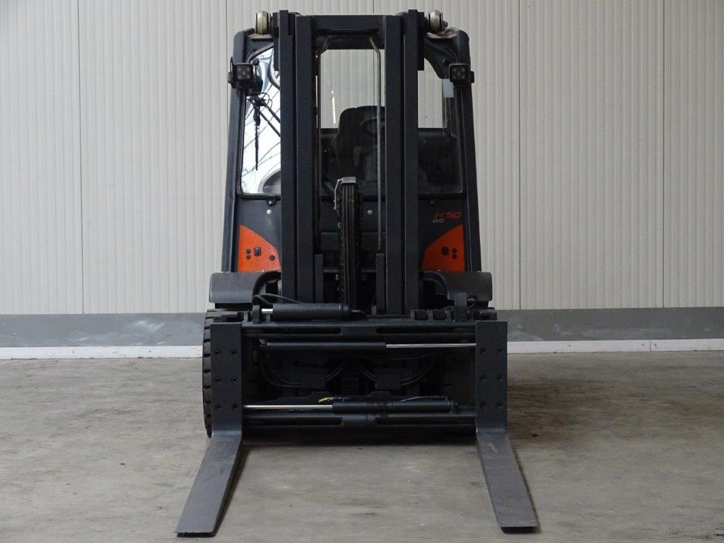 Linde H50D-02 -Container-Indoor-Stapler -TRIPLEX - Forklift diesel: gambar 4 Linde H50D-02 -Container-Indoor-Stapler -TRIPLEX - Forklift diesel: gambar 4