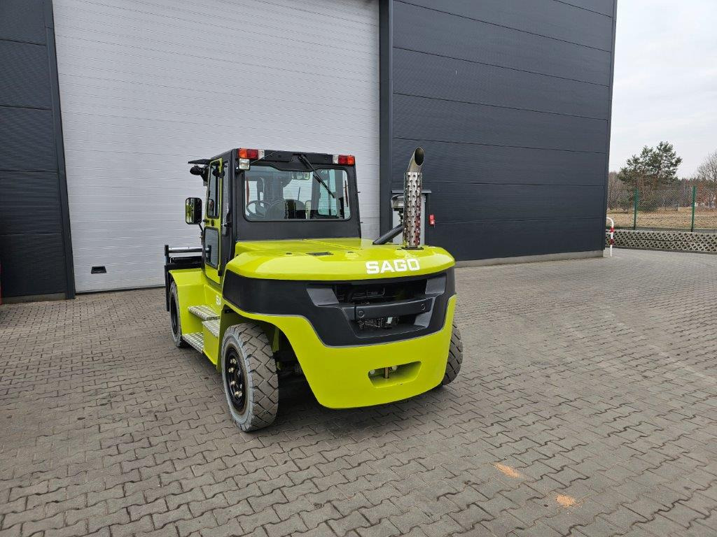 Forklift diesel SAGO C80D - Container-Indoor-Stapler: gambar 6