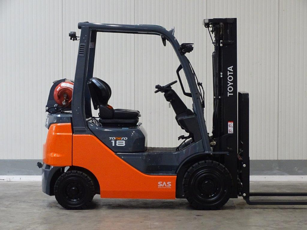 Toyota 02-8FGF18 - DEMO - TRIPLEX - Forklift: gambar 4 Toyota 02-8FGF18 - DEMO - TRIPLEX - Forklift: gambar 4