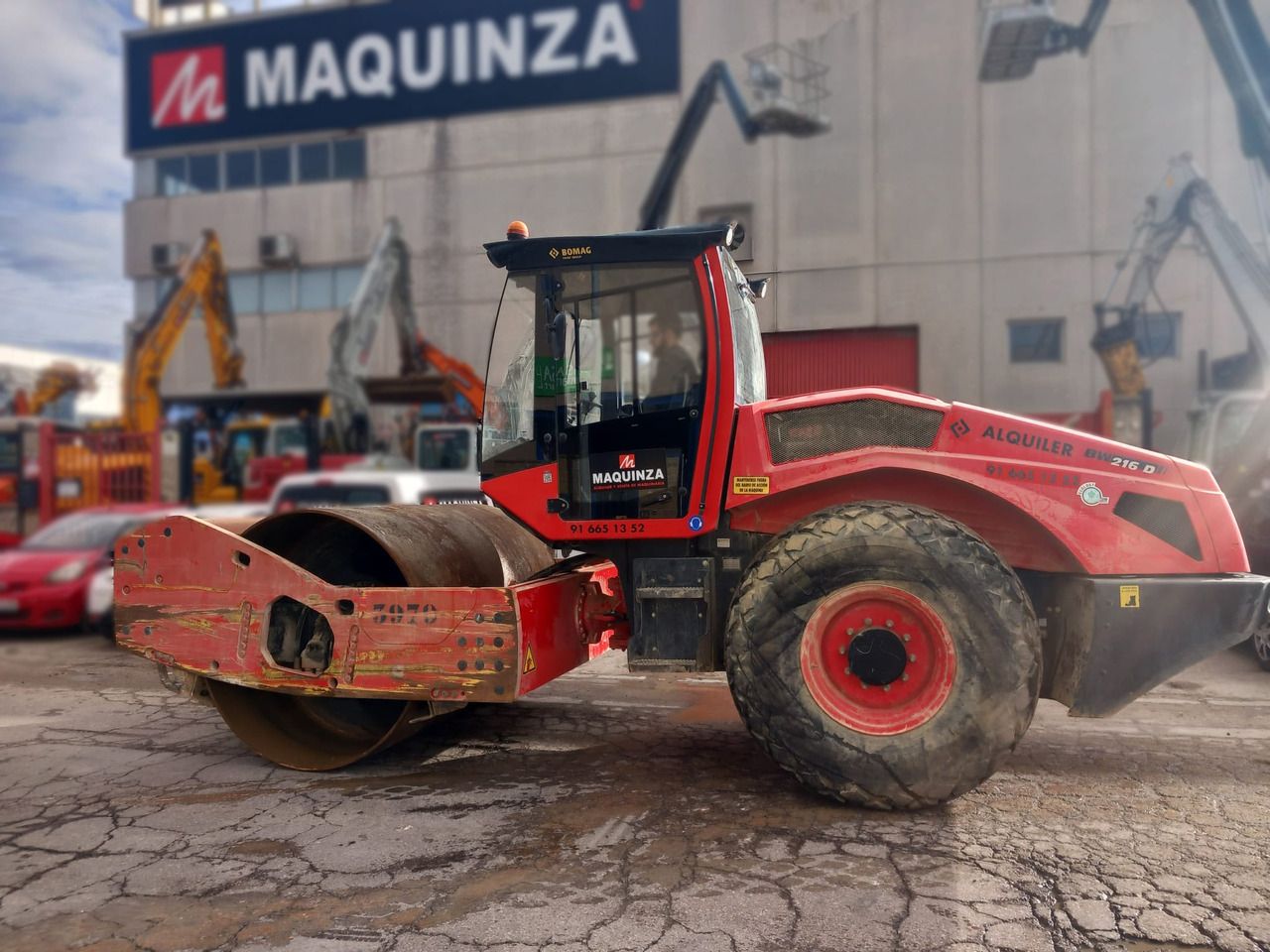 BOMAG BW216D5 - Pemadat: gambar 1 BOMAG BW216D5 - Pemadat: gambar 1