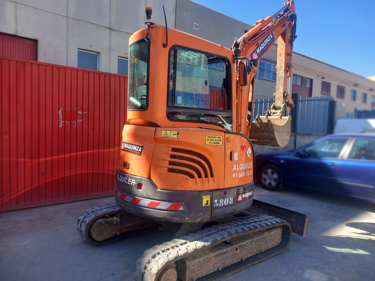 DOOSAN DX35Z - Ekskavator mini: gambar 4 DOOSAN DX35Z - Ekskavator mini: gambar 4