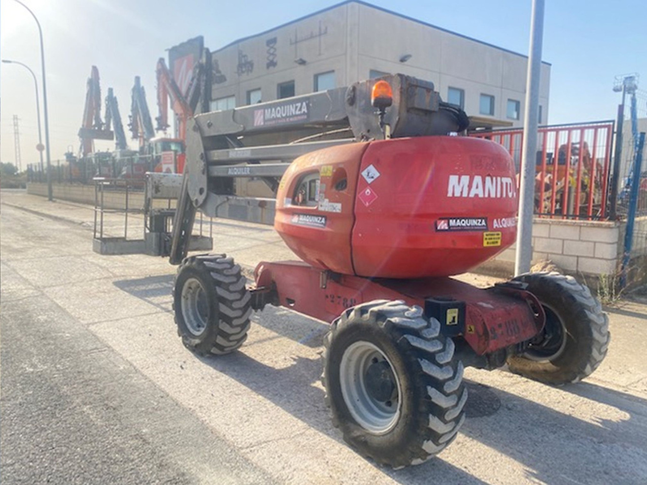 MANITOU 160ATJ EJE OSCILANTE - Boom artikulasi: gambar 5 MANITOU 160ATJ EJE OSCILANTE - Boom artikulasi: gambar 5