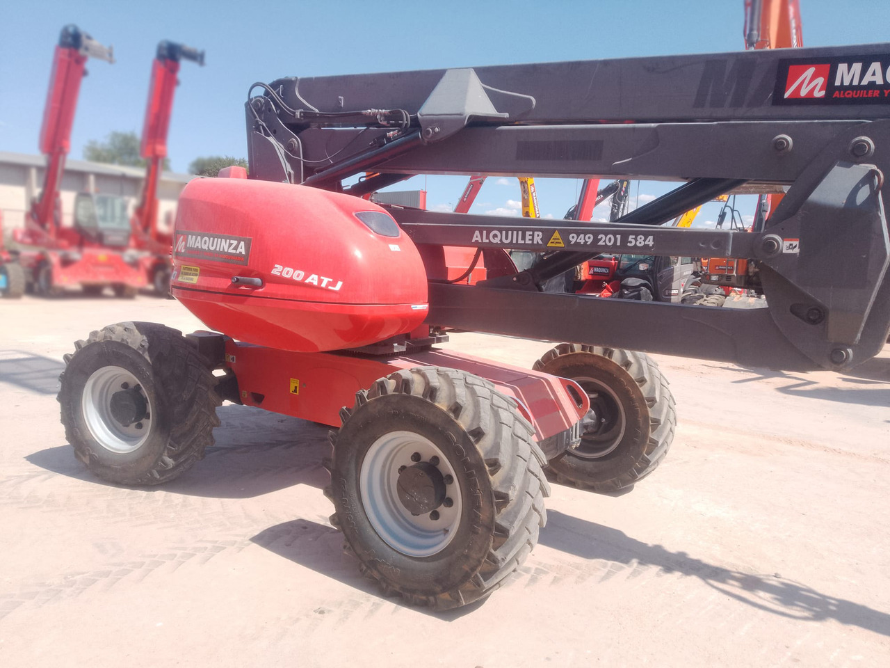 MANITOU 200ATJ - Boom artikulasi: gambar 4 MANITOU 200ATJ - Boom artikulasi: gambar 4