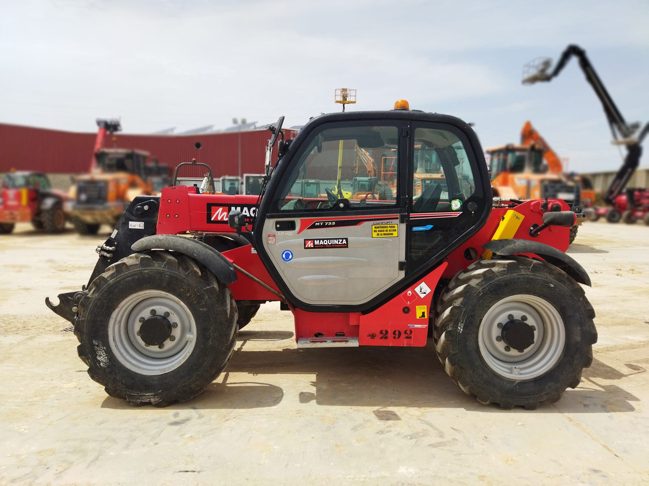 MANITOU MT733 EASY 75D - Telehandler: gambar 1 MANITOU MT733 EASY 75D - Telehandler: gambar 1