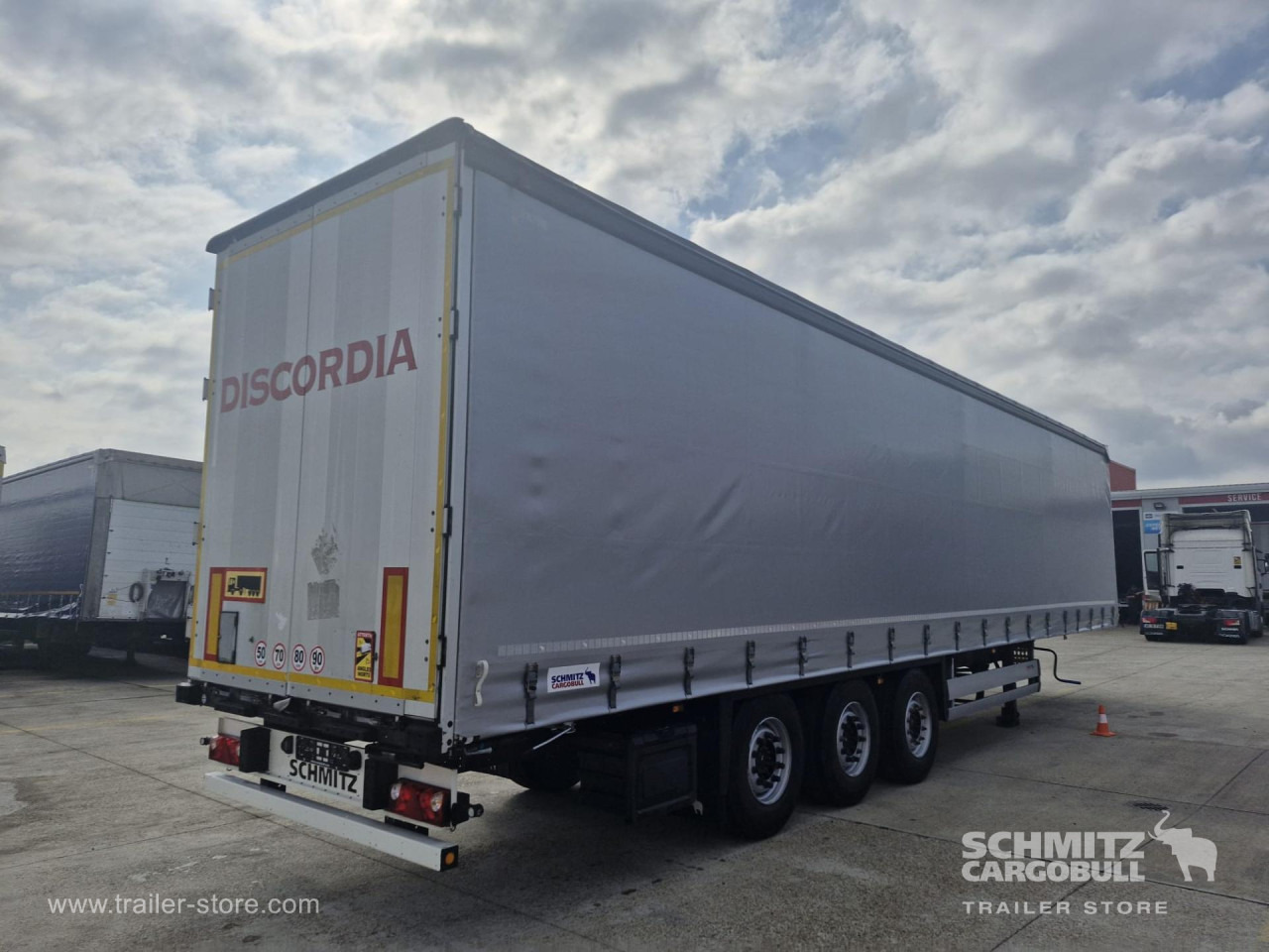 SCHMITZ Curtainsider Standard - Semi-trailer dengan terpal samping: gambar 2 SCHMITZ Curtainsider Standard - Semi-trailer dengan terpal samping: gambar 2