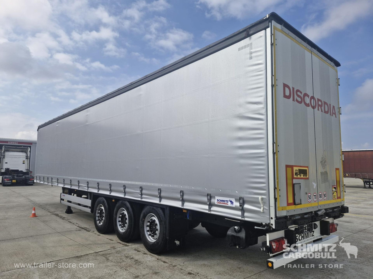 SCHMITZ Curtainsider Standard - Semi-trailer dengan terpal samping: gambar 4 SCHMITZ Curtainsider Standard - Semi-trailer dengan terpal samping: gambar 4