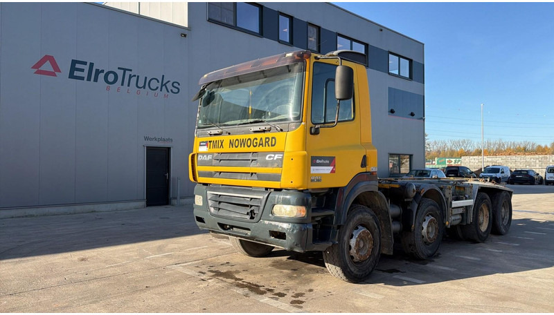 DAF CF 85.360 (BOITE MANUELLE / MANUAL GEARBOX / BIG HUB / GRAND PONT / LAMES / 8X4) - Truk sasis: gambar 1 DAF CF 85.360 (BOITE MANUELLE / MANUAL GEARBOX / BIG HUB / GRAND PONT / LAMES / 8X4) - Truk sasis: gambar 1