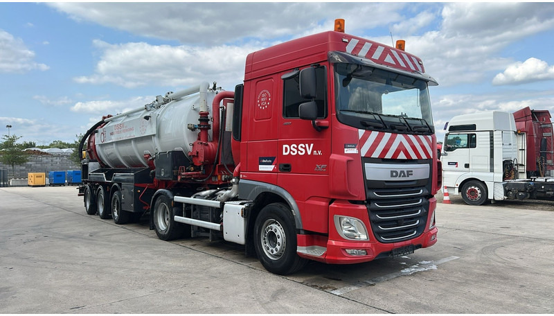 DAF XF 460 (17500L / IPSAM VACUUM + HIGH PRESSURE / BELGIAN TRUCK + TRAILER / TOP CONDITION) - Truk vakum: gambar 3 DAF XF 460 (17500L / IPSAM VACUUM + HIGH PRESSURE / BELGIAN TRUCK + TRAILER / TOP CONDITION) - Truk vakum: gambar 3
