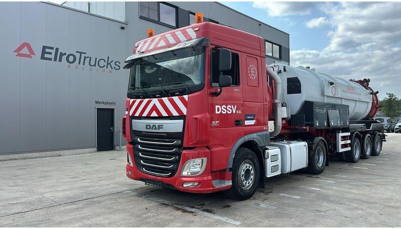 DAF XF 460 (17500L / IPSAM VACUUM + HIGH PRESSURE / BELGIAN TRUCK + TRAILER / TOP CONDITION) - Truk vakum: gambar 2 DAF XF 460 (17500L / IPSAM VACUUM + HIGH PRESSURE / BELGIAN TRUCK + TRAILER / TOP CONDITION) - Truk vakum: gambar 2