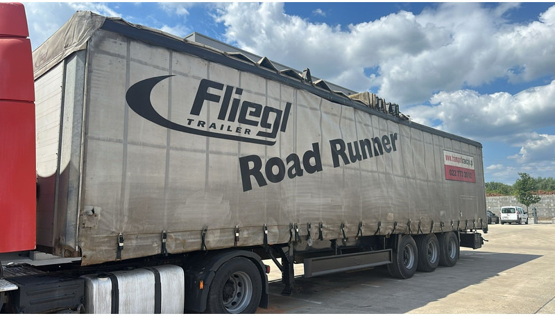 Fliegl SDS350 (BPW AXLES / DISC BRAKES) - Semi-trailer dengan terpal samping: gambar 1 Fliegl SDS350 (BPW AXLES / DISC BRAKES) - Semi-trailer dengan terpal samping: gambar 1