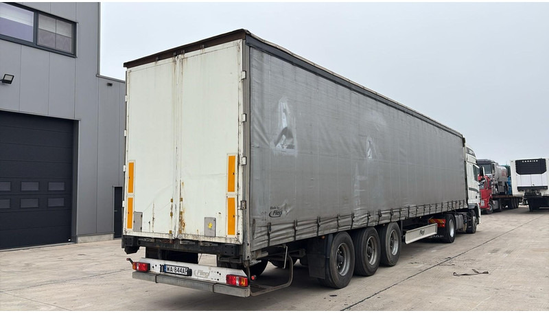Fliegl SDS350 (BPW AXLES / DISK BRAKES) - Semi-trailer dengan terpal samping: gambar 3 Fliegl SDS350 (BPW AXLES / DISK BRAKES) - Semi-trailer dengan terpal samping: gambar 3