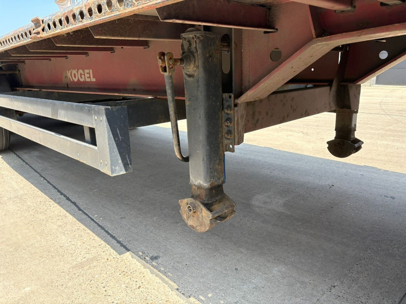 Kögel SNCO 24 (FREINS TAMBOURS / DRUM BRAKES / BPW AXLES) - Semi-trailer flatbed: gambar 3 Kögel SNCO 24 (FREINS TAMBOURS / DRUM BRAKES / BPW AXLES) - Semi-trailer flatbed: gambar 3