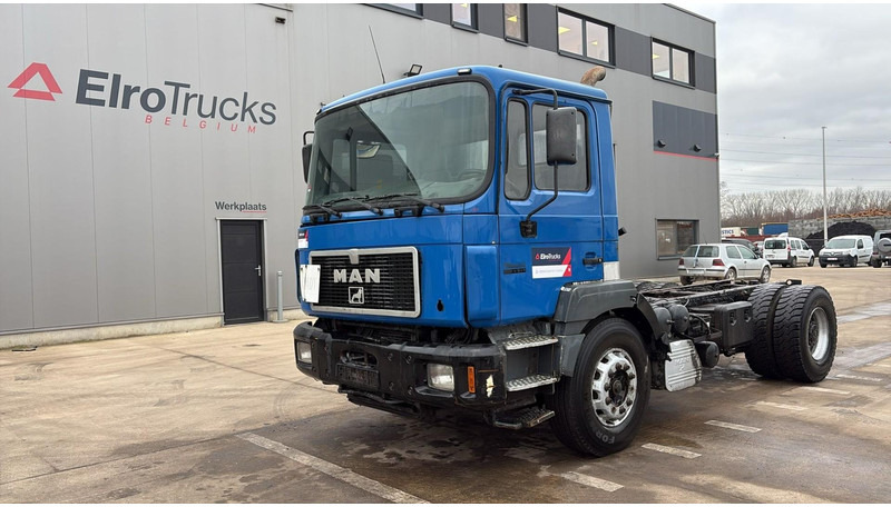 MAN 19.403 (6 CYLINDER / MANUAL GEARBOX / BIG AXLE / GRAND PONT) - Truk sasis: gambar 1 MAN 19.403 (6 CYLINDER / MANUAL GEARBOX / BIG AXLE / GRAND PONT) - Truk sasis: gambar 1