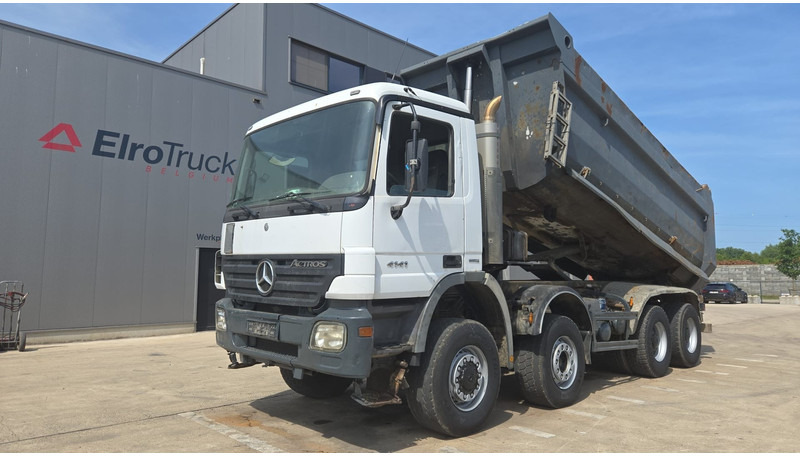 Mercedes-Benz Actros 4141 (EPS / 8X6 / GRAND PONT / BIG AXLE / LAMES / STEEL / V6) - Truk jungkit: gambar 1 Mercedes-Benz Actros 4141 (EPS / 8X6 / GRAND PONT / BIG AXLE / LAMES / STEEL / V6) - Truk jungkit: gambar 1