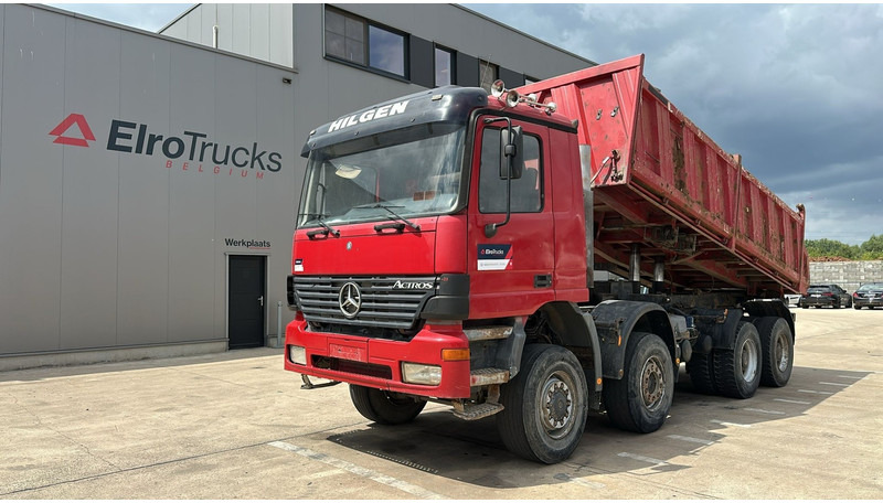 Mercedes-Benz Actros 4143 (8X6 / LAMES / EPS / V6 / GRAND PONT / BIG AXLE / 3 PEDALES) - Truk jungkit: gambar 1 Mercedes-Benz Actros 4143 (8X6 / LAMES / EPS / V6 / GRAND PONT / BIG AXLE / 3 PEDALES) - Truk jungkit: gambar 1