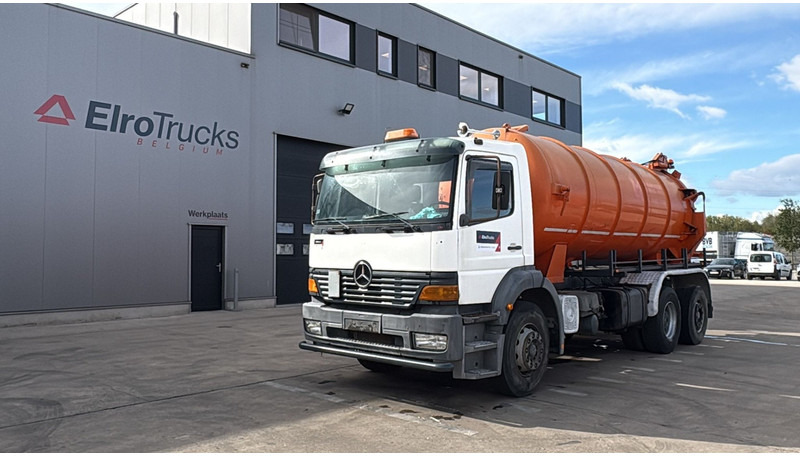 Mercedes-Benz Atego 2528 (14500L / LAMES DEVANT / 6X2 / BOITE MANUELLE) - Truk vakum: gambar 1 Mercedes-Benz Atego 2528 (14500L / LAMES DEVANT / 6X2 / BOITE MANUELLE) - Truk vakum: gambar 1