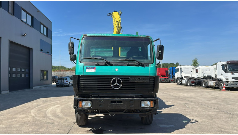 Mercedes-Benz SK 1722 (4X4 / LAMES / GRAND PONT / GRUE / TRES PROPRE / BIG HUB / STEEL SUSP. / V6) - Truk jungkit, Truk derek: gambar 2 Mercedes-Benz SK 1722 (4X4 / LAMES / GRAND PONT / GRUE / TRES PROPRE / BIG HUB / STEEL SUSP. / V6) - Truk jungkit, Truk derek: gambar 2
