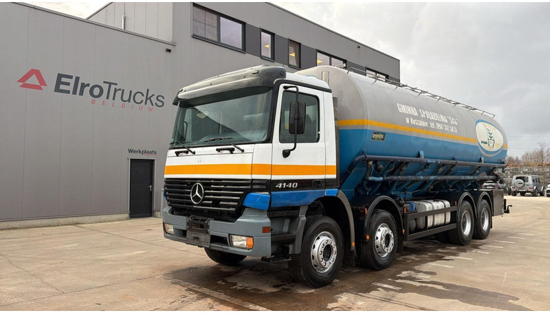 Mercedes-Benz actros 4140 (8X4 / EPS / CHASSIS 8M LONGEUR !! / GRAND PONT / LAMES / FREINS TAMBOURS / MP1) - Truk sasis: gambar 1 Mercedes-Benz actros 4140 (8X4 / EPS / CHASSIS 8M LONGEUR !! / GRAND PONT / LAMES / FREINS TAMBOURS / MP1) - Truk sasis: gambar 1