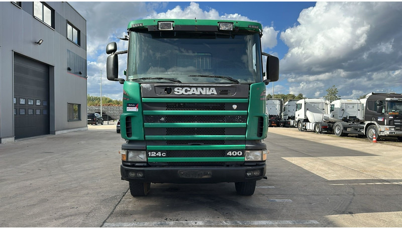 Scania 124 - 400 (POMPE MANUELLE / MANUAL PUMP / BIG HUB / GRAND PONT / LAMES / STEEL) - Truk flatbed: gambar 2 Scania 124 - 400 (POMPE MANUELLE / MANUAL PUMP / BIG HUB / GRAND PONT / LAMES / STEEL) - Truk flatbed: gambar 2