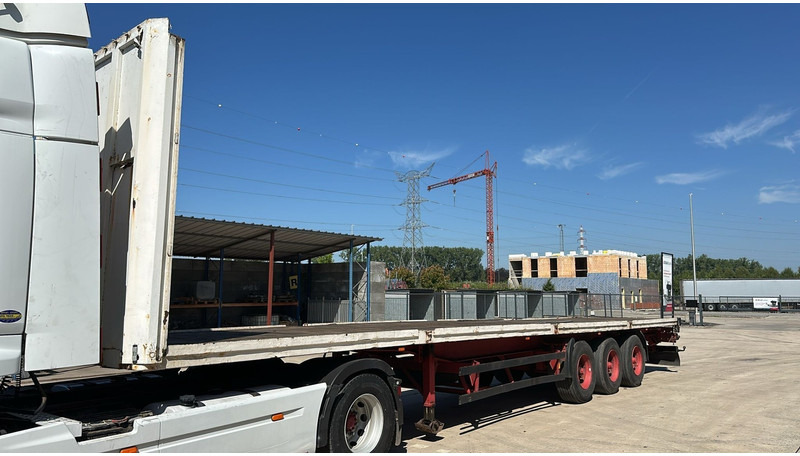 Schmitz Cargobull SPR 24 (DRUM BRAKES / FREINS TAMBOURS) - Semi-trailer flatbed: gambar 1 Schmitz Cargobull SPR 24 (DRUM BRAKES / FREINS TAMBOURS) - Semi-trailer flatbed: gambar 1