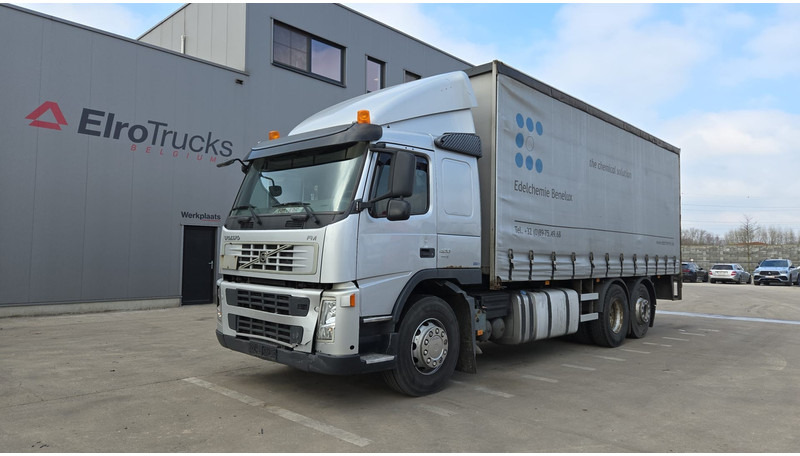 Volvo FM 400 (BELGIAN TRUCK / TECHNICAL TOP CONDITION !! / 6X2 / LIFT / EURO 5) - Truk dengan terpal samping: gambar 1 Volvo FM 400 (BELGIAN TRUCK / TECHNICAL TOP CONDITION !! / 6X2 / LIFT / EURO 5) - Truk dengan terpal samping: gambar 1