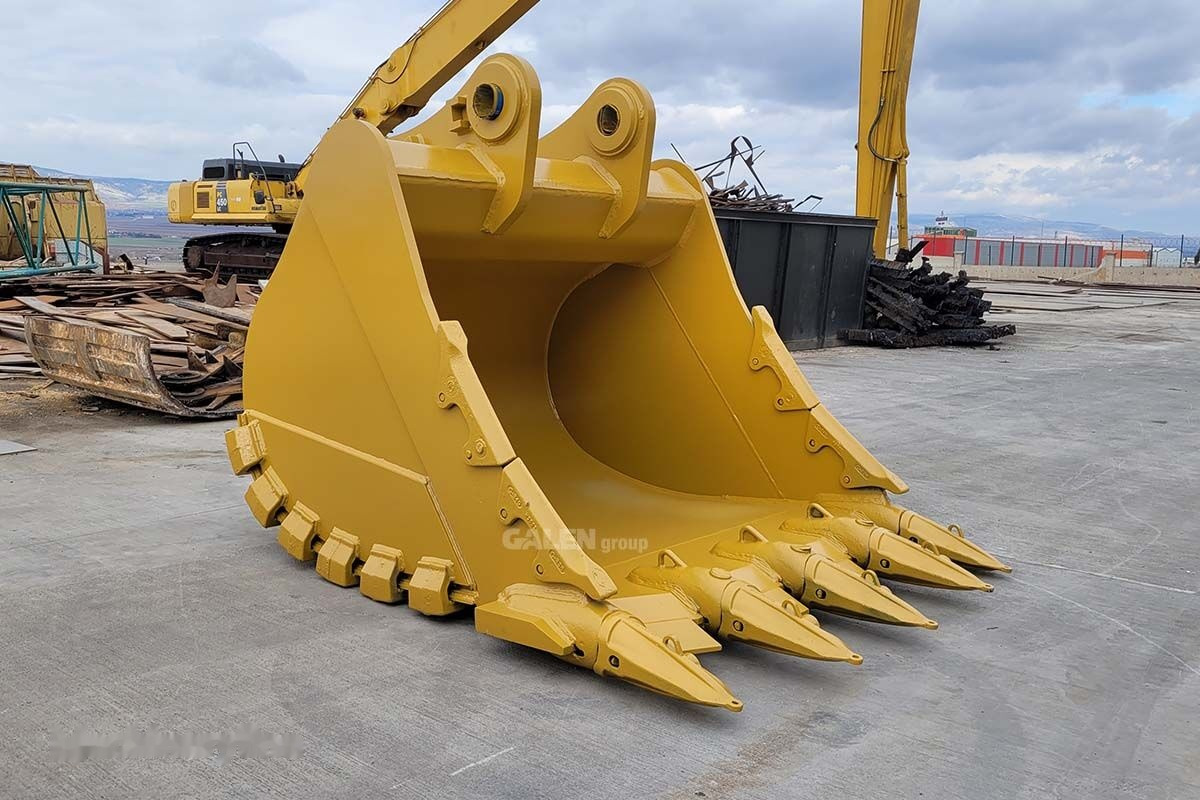 Caterpillar 349 Heavy Duty Bucket Manufacturing - Ember ekskavator: gambar 3 Caterpillar 349 Heavy Duty Bucket Manufacturing - Ember ekskavator: gambar 3