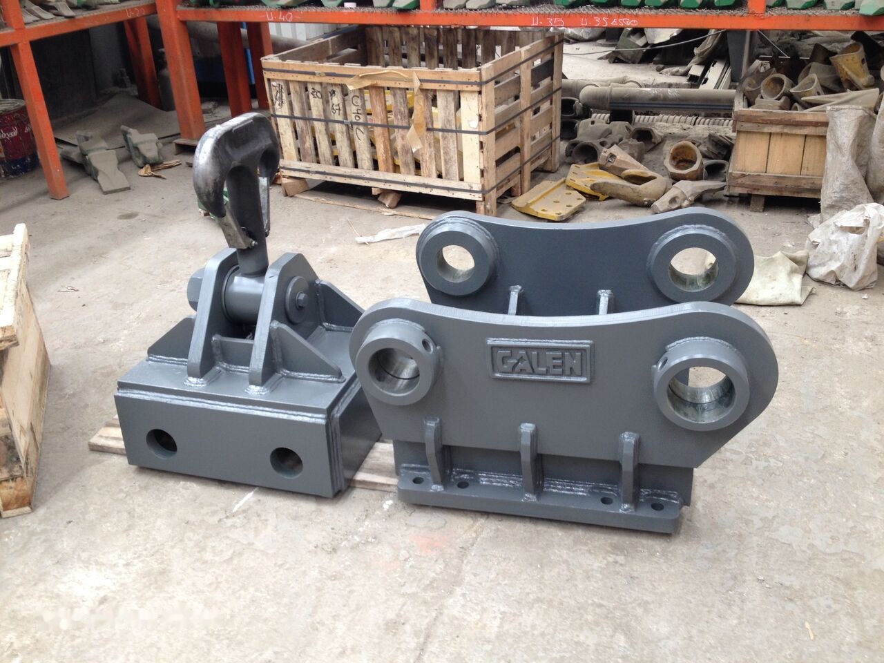 Galen CRANE LIFTING HOOK - Counterweight untuk Derek bergerak: gambar 5 Galen CRANE LIFTING HOOK - Counterweight untuk Derek bergerak: gambar 5