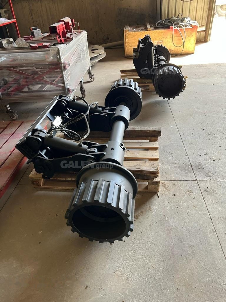 Galen Rail Mover - Ekskavator roda: gambar 1 Galen Rail Mover - Ekskavator roda: gambar 1