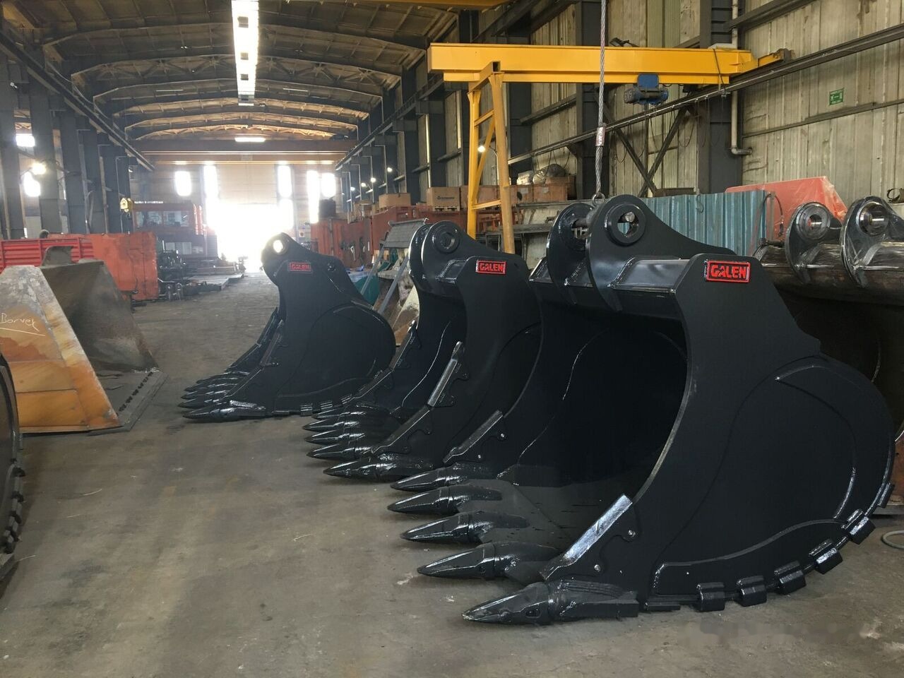 Ember ekskavator baru Komatsu PC350 Rock Bucket: gambar 30