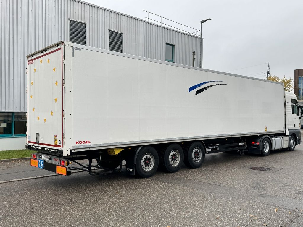 Kögel SKH24 Iso-Koffer PurFerro SAF Achsen Sehr gut - Semi-trailer kotak tertutup: gambar 1 Kögel SKH24 Iso-Koffer PurFerro SAF Achsen Sehr gut - Semi-trailer kotak tertutup: gambar 1
