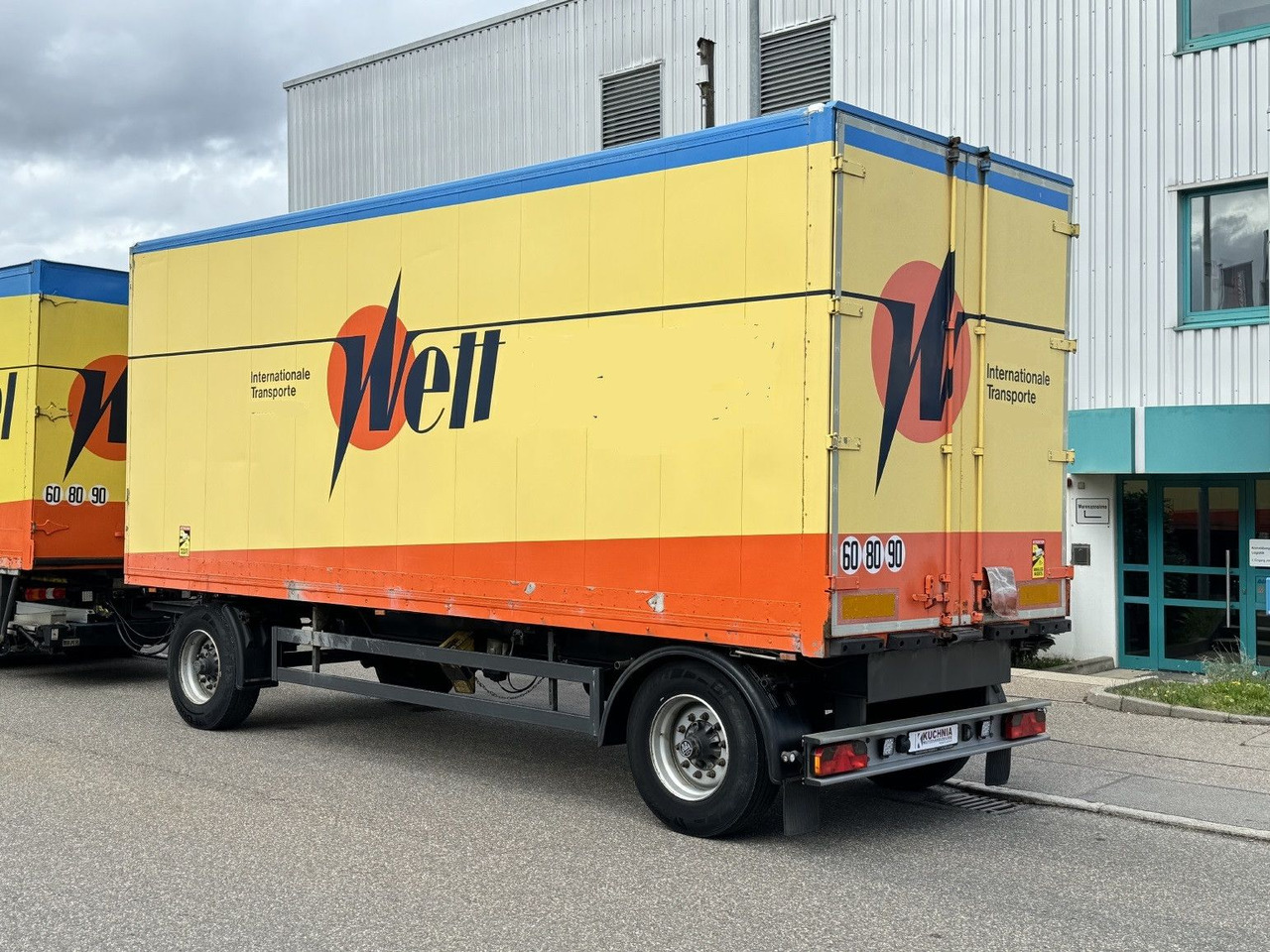 Genkopf 14t Alu-Möbelkoffer 7,1m BPW Luft ZS - Trailer kotak tertutup: gambar 1 Genkopf 14t Alu-Möbelkoffer 7,1m BPW Luft ZS - Trailer kotak tertutup: gambar 1
