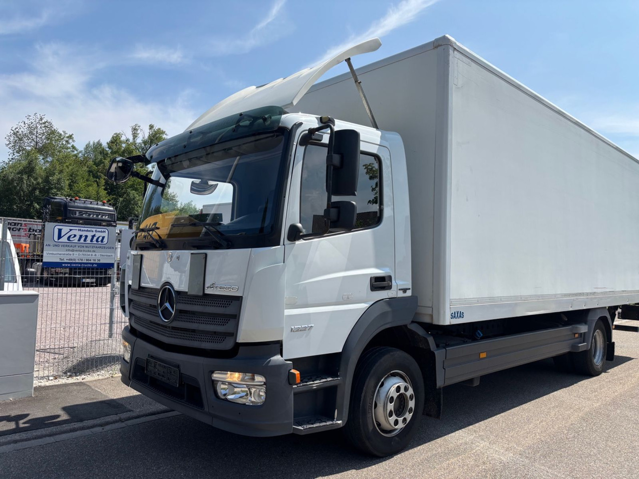 Mercedes-Benz Atego III 1227L, Euro-6 Klima, LBW - Truk box: gambar 1 Mercedes-Benz Atego III 1227L, Euro-6 Klima, LBW - Truk box: gambar 1