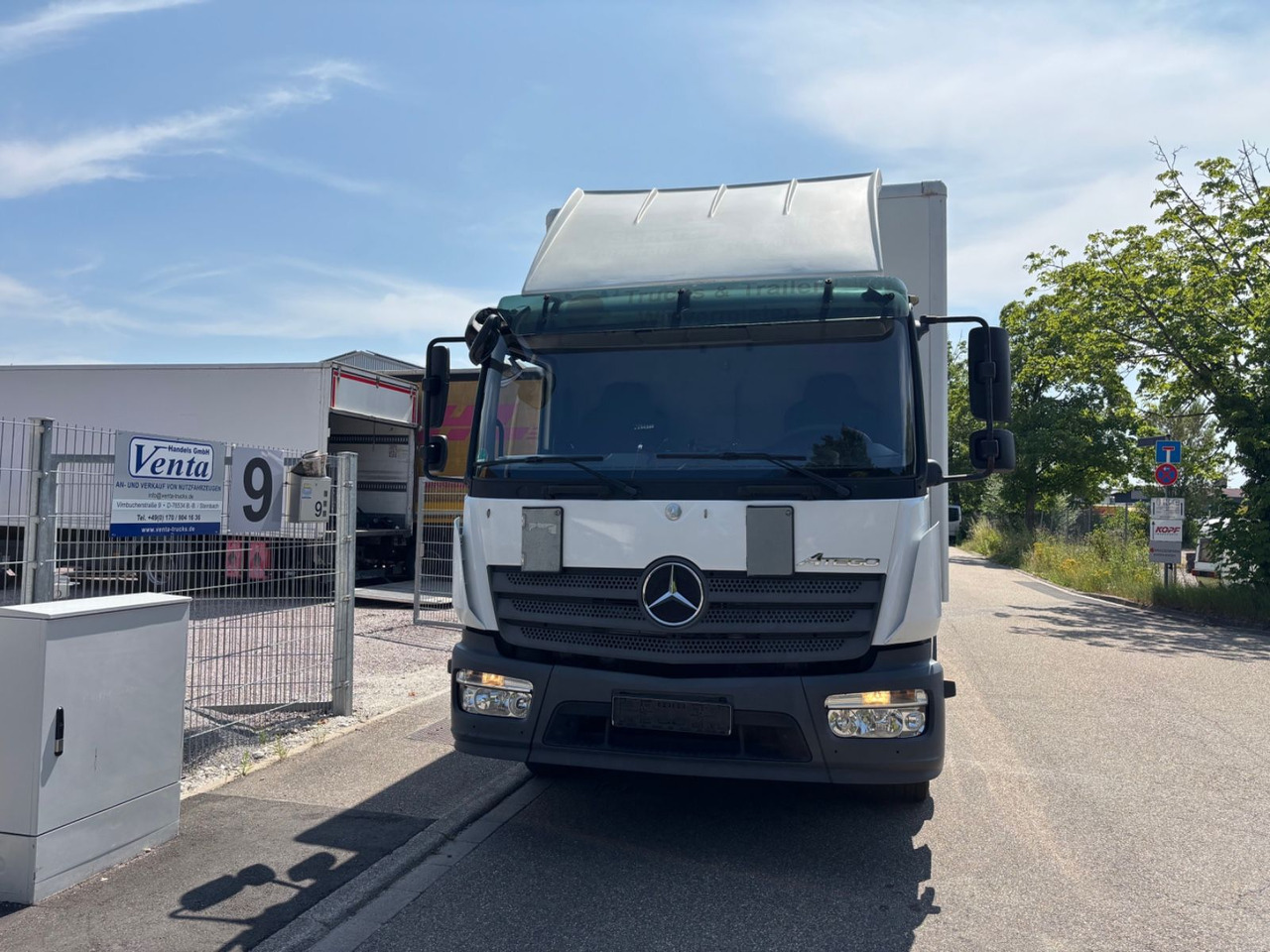 Mercedes-Benz Atego III 1227L, Euro-6 Klima, LBW - Truk box: gambar 2 Mercedes-Benz Atego III 1227L, Euro-6 Klima, LBW - Truk box: gambar 2