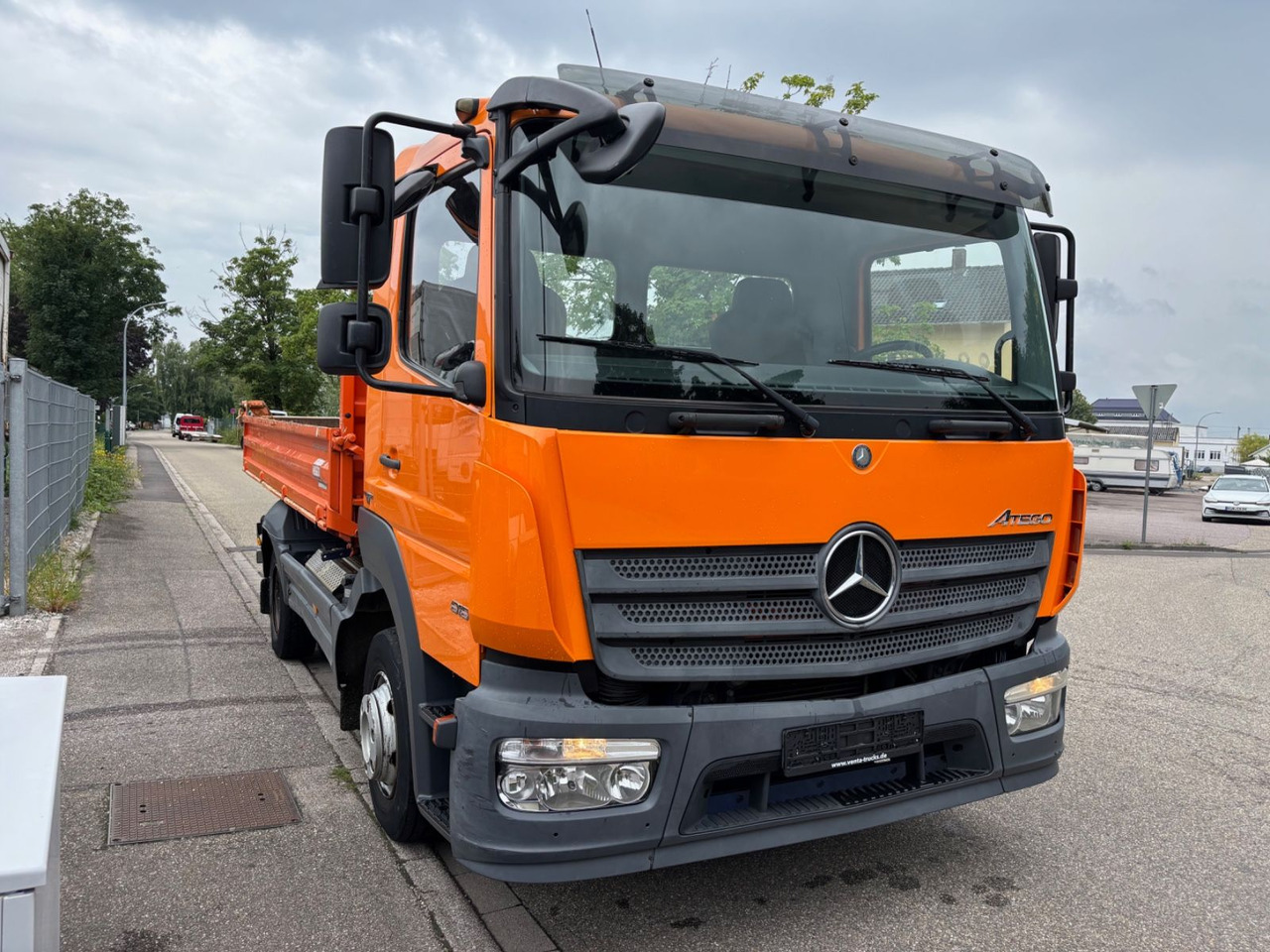 Mercedes-Benz Atego III 818, Euro-6, MEILER Dreiseitenkipper - Truk jungkit: gambar 3 Mercedes-Benz Atego III 818, Euro-6, MEILER Dreiseitenkipper - Truk jungkit: gambar 3