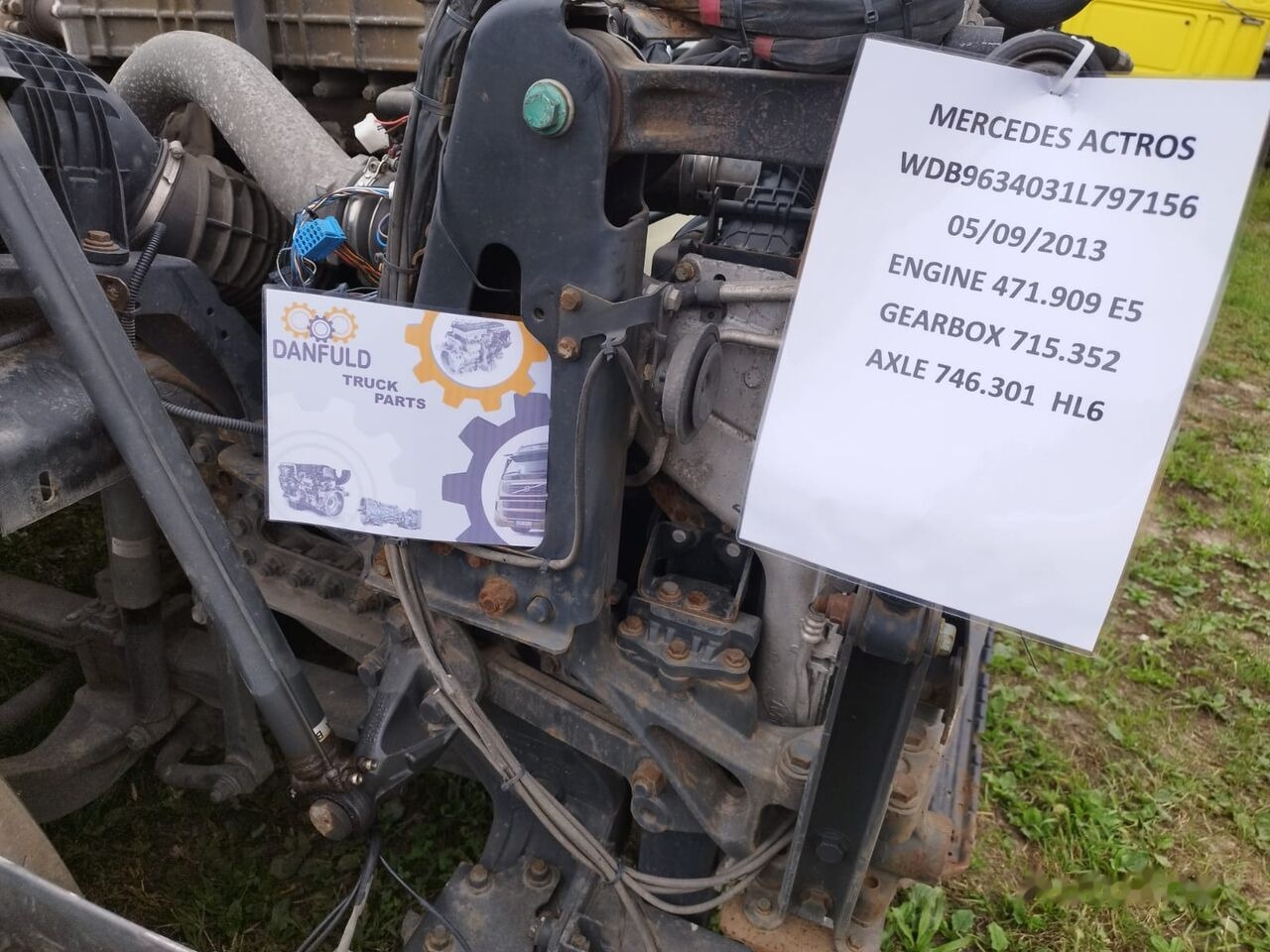 Mercedes-Benz Actros OM471   Mercedes-Benz Actros truck - Bingkai/ Sasis untuk Truk: gambar 1 Mercedes-Benz Actros OM471   Mercedes-Benz Actros truck - Bingkai/ Sasis untuk Truk: gambar 1