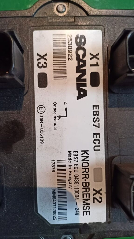Knorr-Bremse 2530922 2530946 Scania R,S truck - ECU untuk Truk: gambar 2 Knorr-Bremse 2530922 2530946 Scania R,S truck - ECU untuk Truk: gambar 2