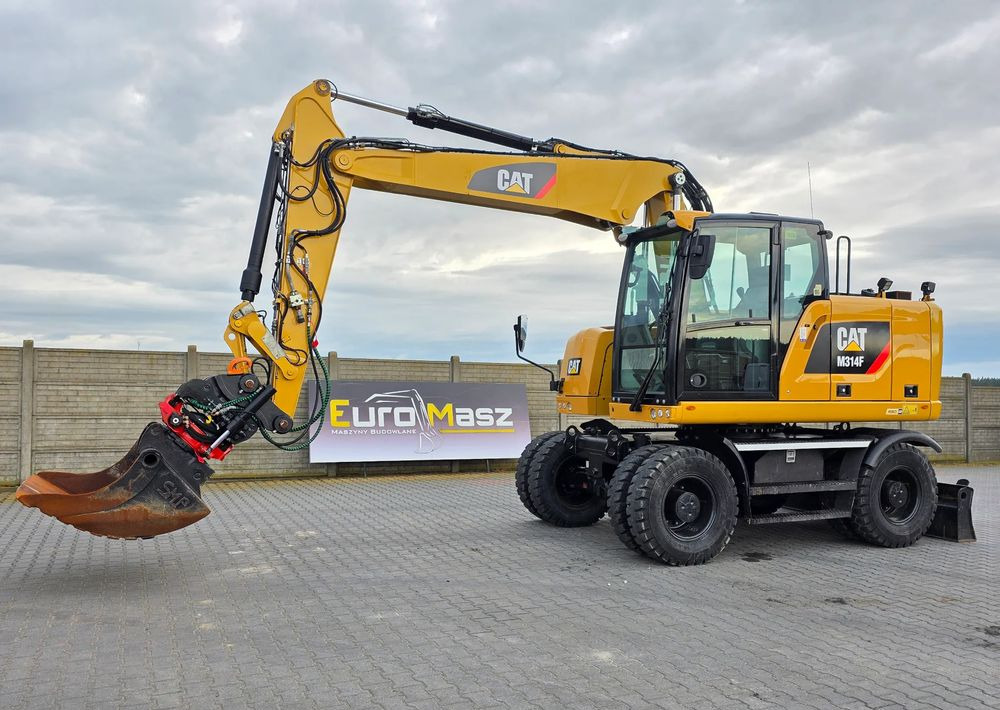 Caterpillar M314F, 2016 ROK, GŁOWICA ROTOTILT, 4400 MTH - Ekskavator roda: gambar 1 Caterpillar M314F, 2016 ROK, GŁOWICA ROTOTILT, 4400 MTH - Ekskavator roda: gambar 1