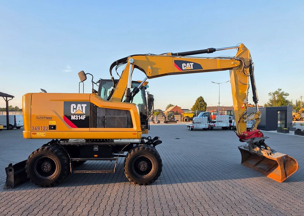 Ekskavator roda Caterpillar M314F, 2018 ROK, 4200 MTH, 2 ŁYŻKI: gambar 6