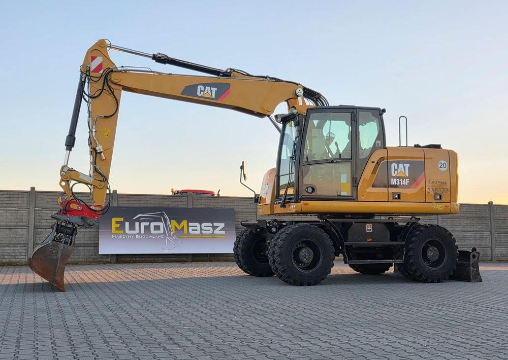Caterpillar M314F, 2018 ROK, 4200 MTH - Ekskavator roda: gambar 1 Caterpillar M314F, 2018 ROK, 4200 MTH - Ekskavator roda: gambar 1